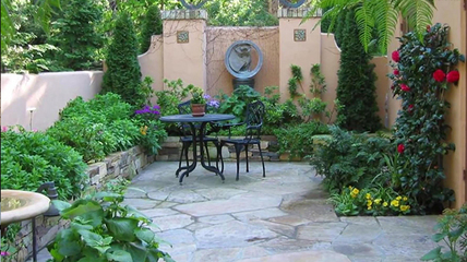 18款海南小戶型別墅花園庭院綠化設(shè)計效果圖-海口悅民園林